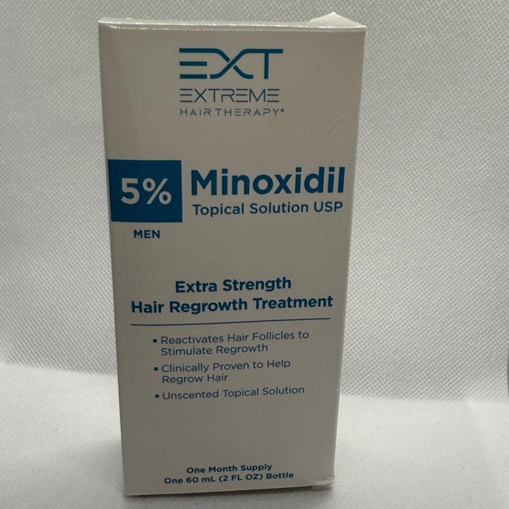 5% Minoxidil Topical Solution - White